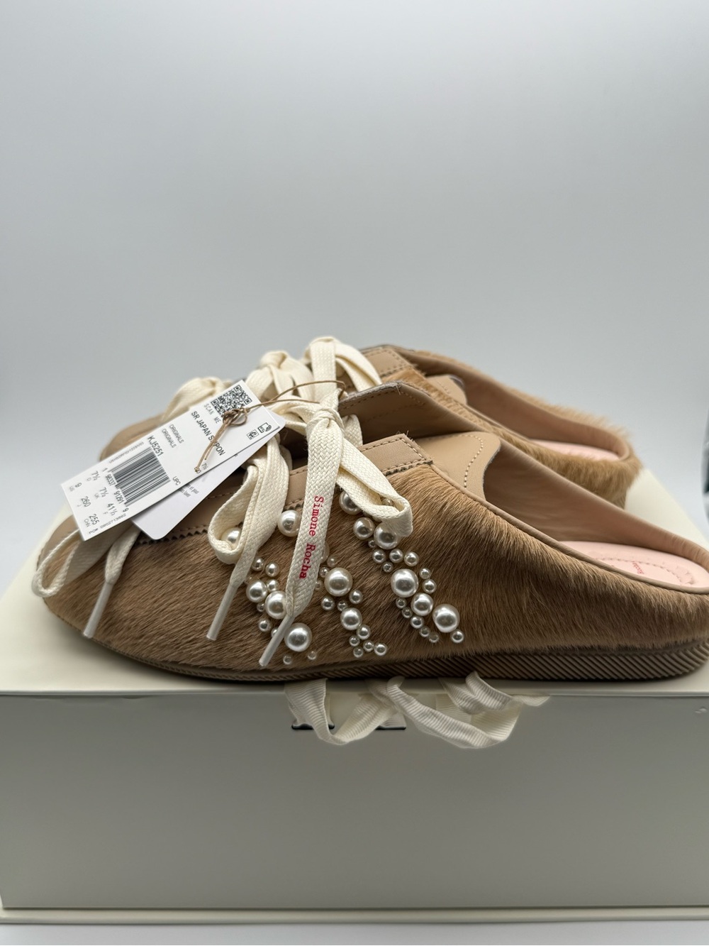 NWT Sold Out Size 9 Adidas X Simone Rocha Japan Slip-On Shoes Tan